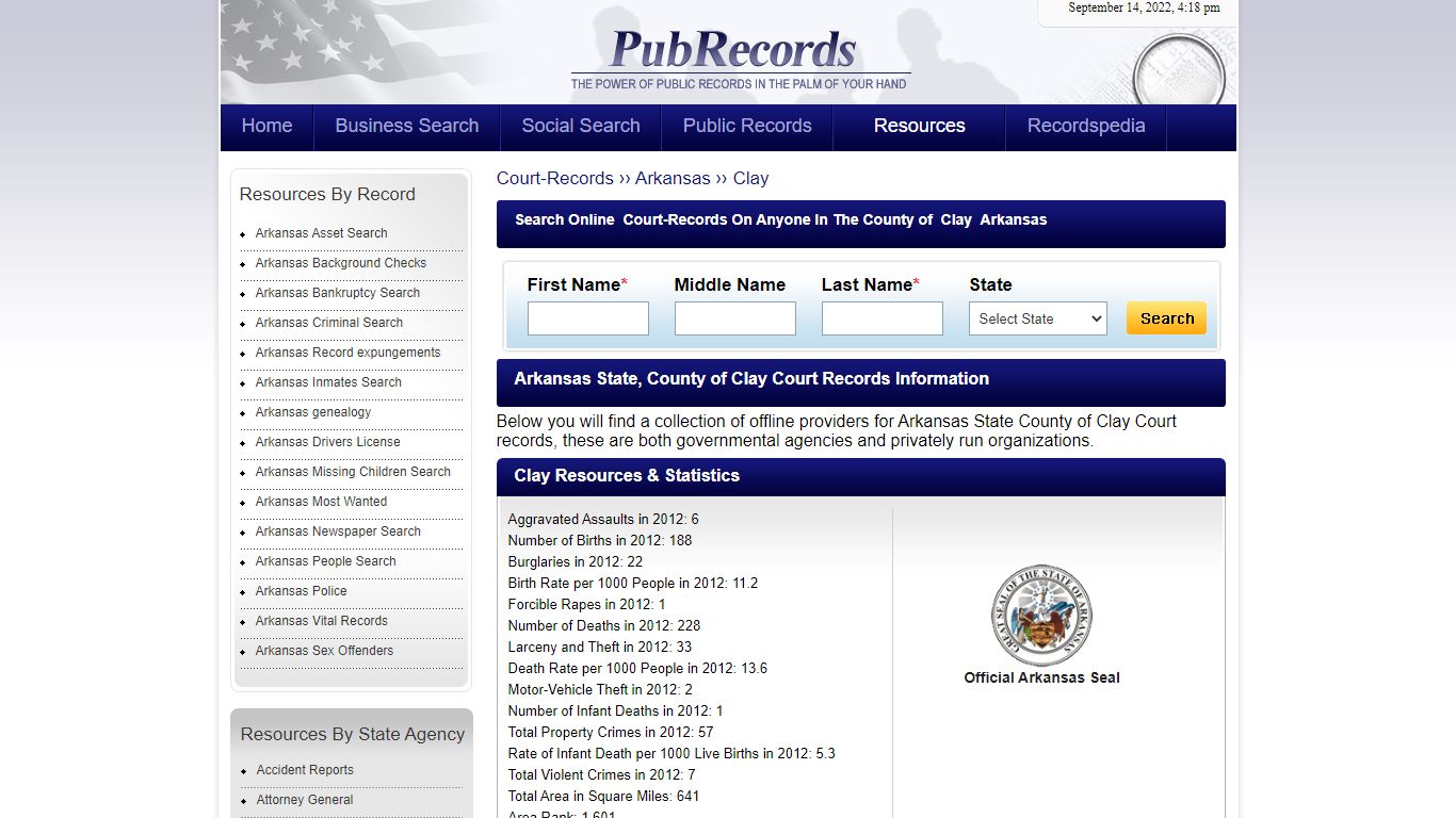 Clay County, Arkansas Court Records - Pubrecords.com